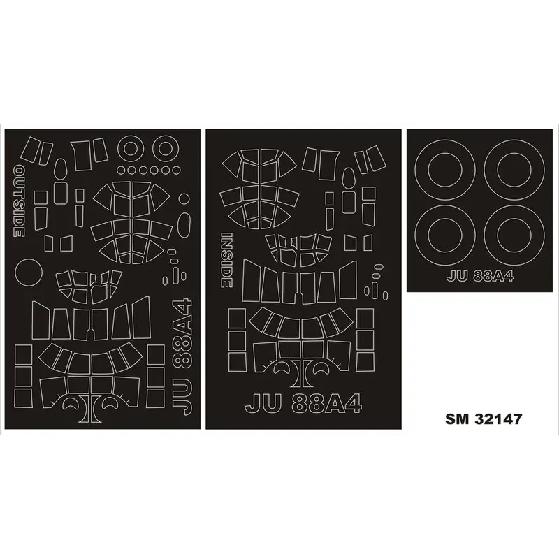 Junkers Ju 88A-4 (exterior and interior) (designed To Be Farming with REVELL kits) Accessoire Finale Uitverkoop