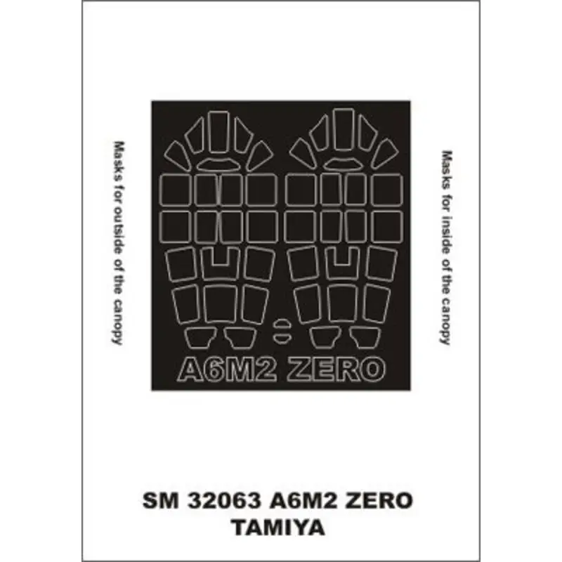 Nieuw Mitsubishi Zero Model 21 A6M2b Zeke (exterior and interior) (designed To Be Farming with Tamiya kits)