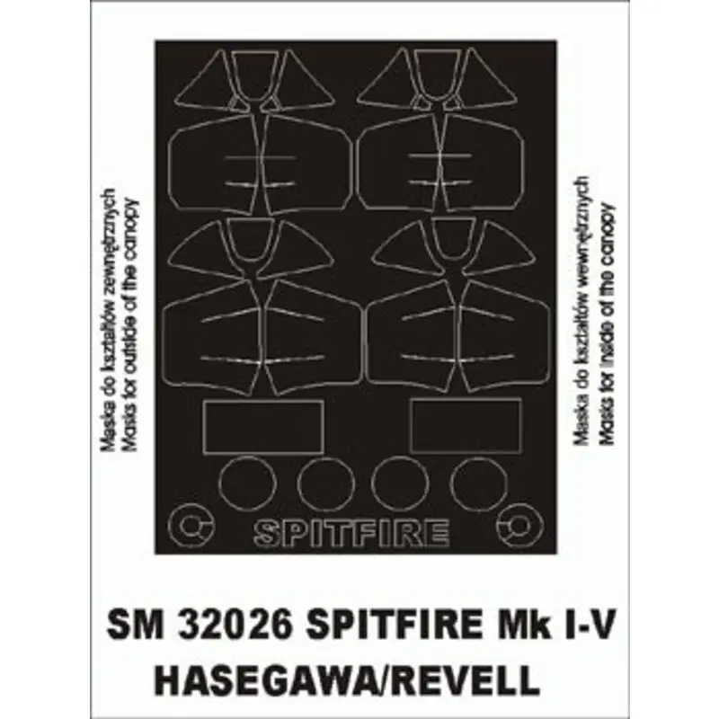 Supermarine Spitfire Mk.IV (exterior and interior) (designed To Be Farming with Revell / Hasegawa kits) Express Levering