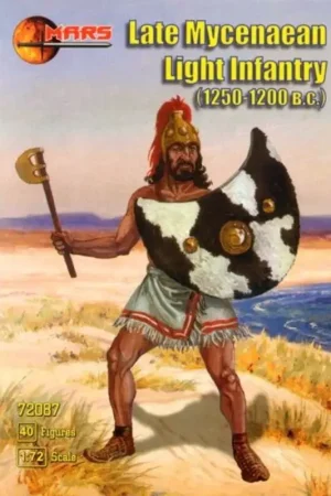 Bestel Nu Late Mycenaean light infantry Figuren