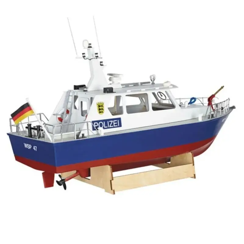 Police wsp47 elektrisch RC boot Snelle Levering