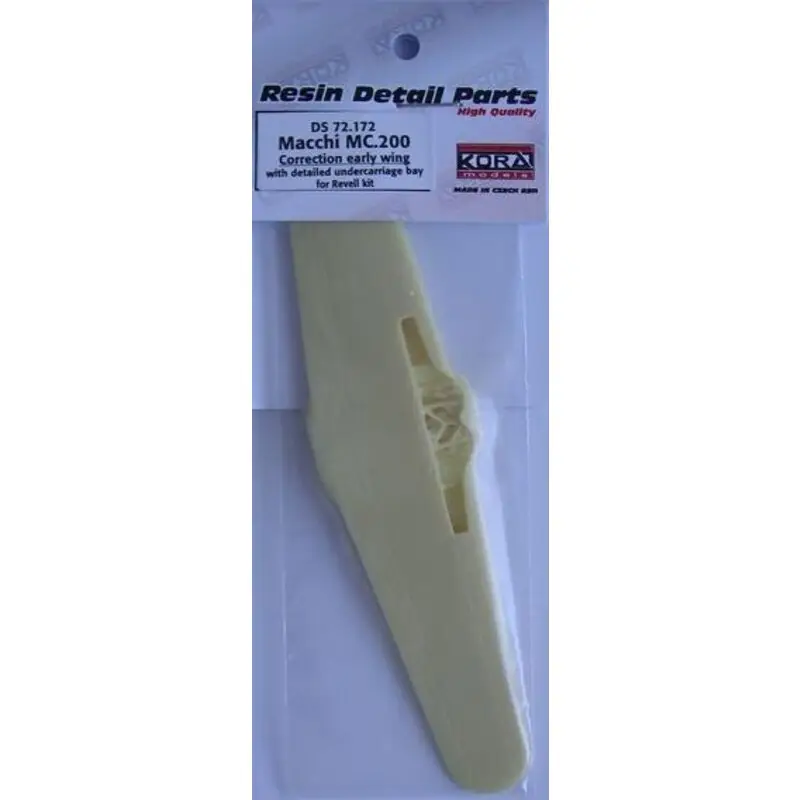 Laatste Versie Macchi C.200 Fixed wing early (designed to Be Farming with Revell kits) Accessoire
