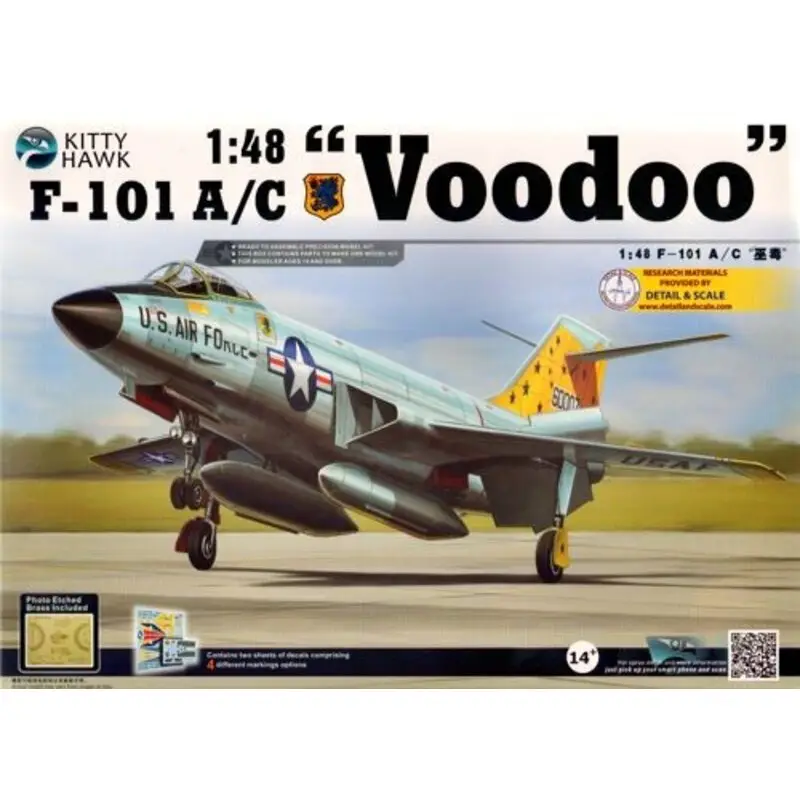 Flitsaanbieding McDonnell F-101A / C Voodoo Schaalmodel