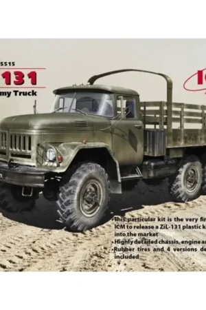 Soviet Zil-131 Soviet Army Truck (expected at the end of June 2014) This is the first model kit of this famous Soviet power all- Nu Kopen