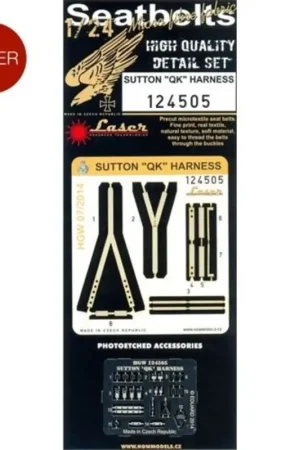 Exclusieve Aanbieding Sutton QK Harness (RAF Early) - Seatbelts (designed To Be Farming with Airfix kits) [Supermarine Spitfire Hawker Hurricane Mk.I
