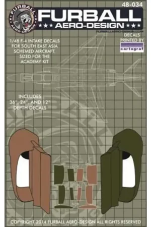 Nu Kopen Sticker Sout East Asia camouflaged intake Phantom interiors.Phantoms Often Had the first intake Few feet of Their interiors pain