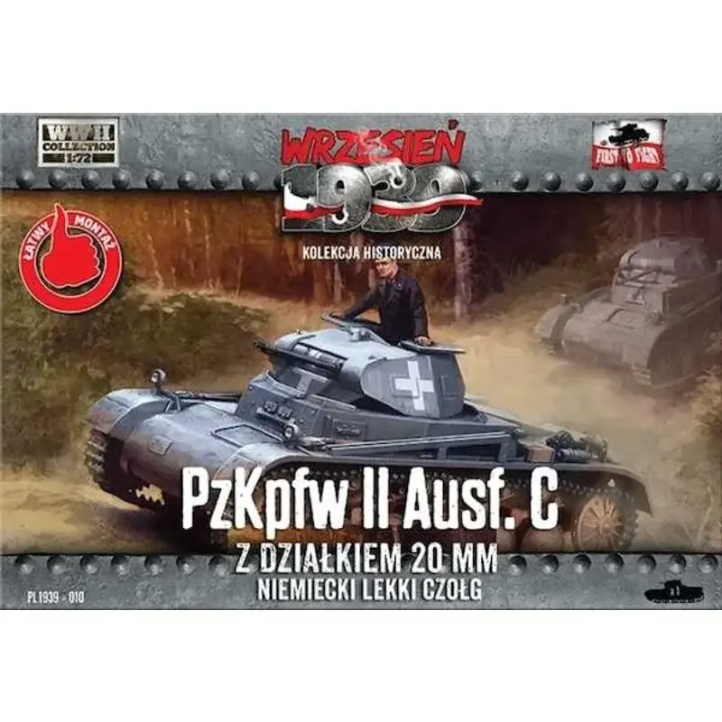 Seizoensaanbieding Pz.Kpfw.II Ausf.D - German light tank Schaalmodel