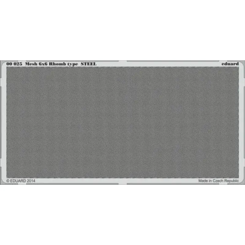 6x6 mesh rhomb-type steel Schaalmodel Seizoensaanbieding