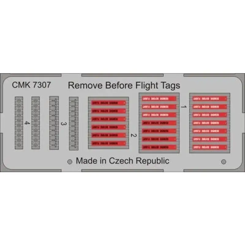 Remove Before Flight Tags (20 pc) Accessoire Speciale Aanbieding