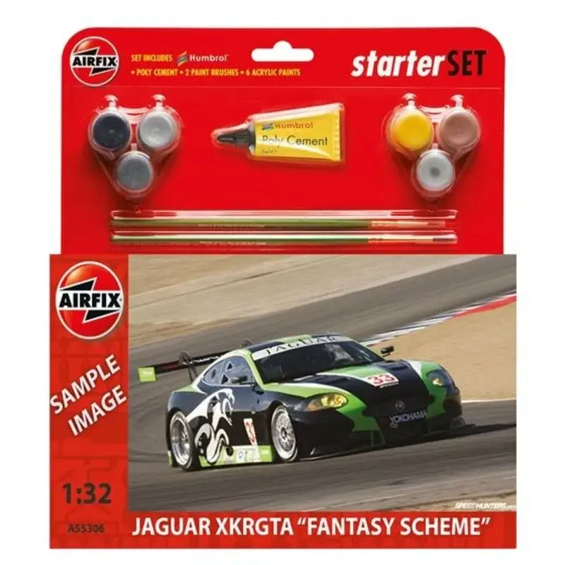 Jaguar XKRGT3 Fantasy Scheme Schaalmodel Finale Uitverkoop