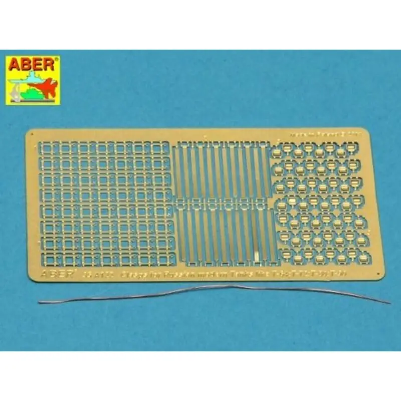 Clasps for modern Soviet tanks like T-64 - T-72 - T-80 - T-90 (designed to Be Farming with Tamiya and Trumpeter kits) Universal Gratis Retour
