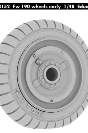 Focke-Wulf Fw 190 early wheels (designed to be used with Eduard kits) [Fw 190A-5 Fw 190A-6 Fw 190A-7 Fw 190A-8 Fw Fw 190A-9 190A Beperkt Aanbod