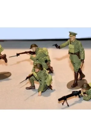 Alleen Vandaag British Infantry 1st GM Schaalmodel