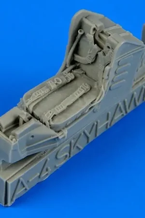 Douglas A-4 Skyhawk ejection seat with safety belts (designed to be used with Airfix, Fujimi, Hasegawa, Heller, Hobby Boss, Ita Shop Nu