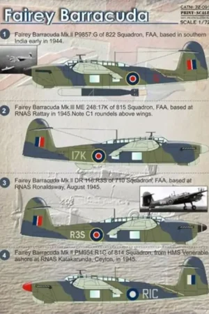 Sticker Fairey Barracuda Decal Actieprijs