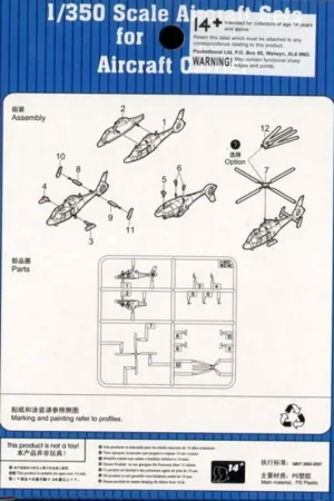 Chinese WZ- 9C Helicopter Schaalmodel Express Levering