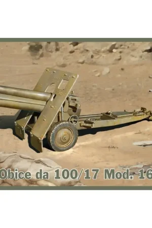 Obice da 100/17 Mod. 16 (Italian Version of Skoda 100mm Howitzer) (optional metal barrel included) Rechtstreeks Van De Fabrikant