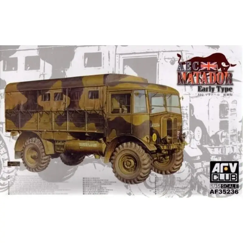 Direct Verzonden AEC Matador - Early- British Expeditionary Force in 1940 Schaalmodel