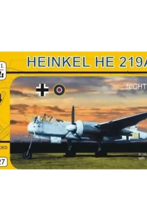 Heinkel He 219A -7Night Fighterincludes a small cargo with photo -etched parts ( aerials - cockpit seats and other details Direct Verzonden