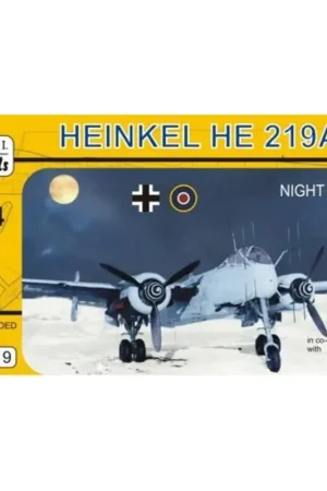 Heinkel He 219A -2 Night Hunterincludes a small cargo with photo -etched parts ( aerials - cockpit seats and other details Op = Op
