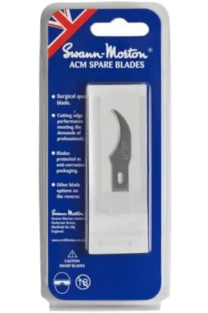 Seizoensaanbieding No.28 Blade to fit SM9106 No.2 and SM9107 no.5 handle in pack of 5 blades.
