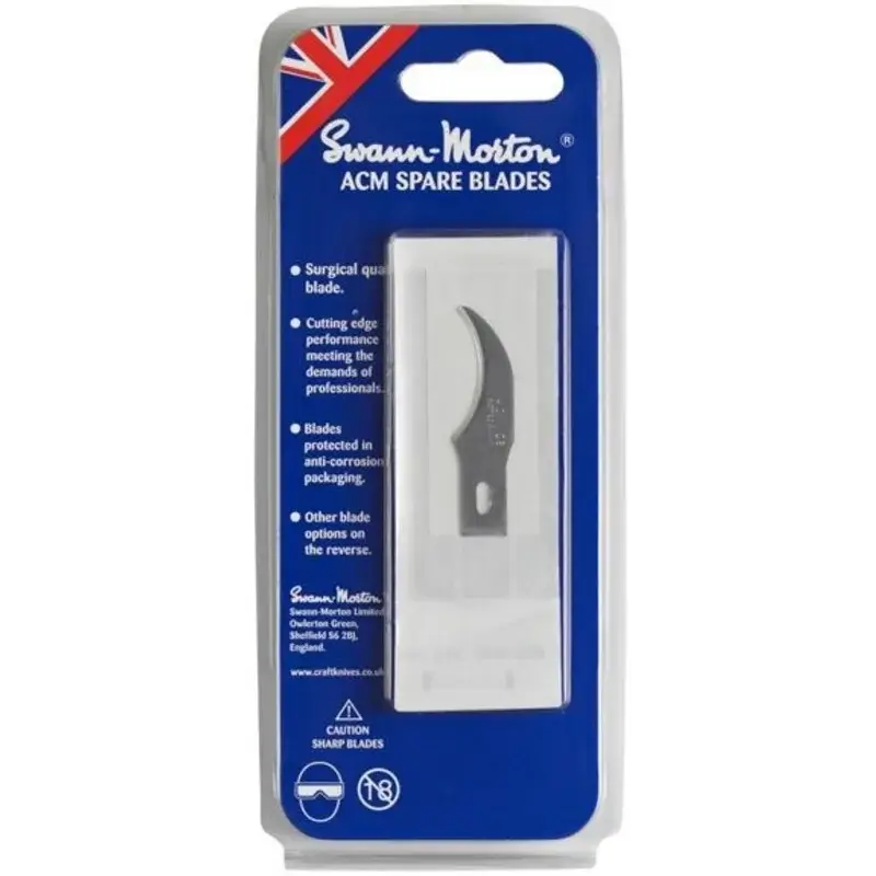 Seizoensaanbieding No.28 Blade to fit SM9106 No.2 and SM9107 no.5 handle in pack of 5 blades.