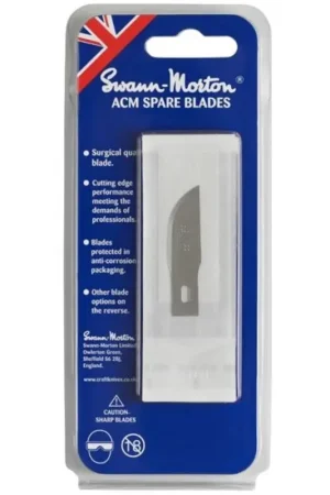 Must-Have No.22 Blade to fit SM9106 No.2 and SM9107 no.5 handle in pack of 5 blades.