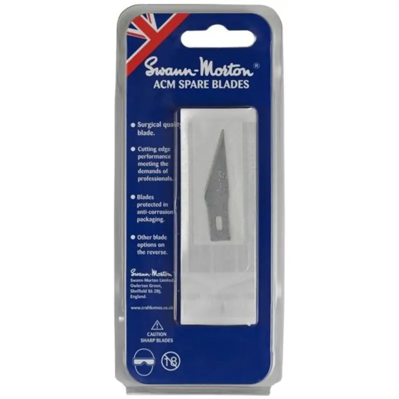 Bestel Nu No.2 Blade to fit SM9106 No.2 and SM9107 no.5 handle in pack of 5 blades.