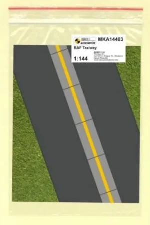 RAF Taxiway (tarmac and concrete panels) A single 1:144 scale sheet depicting an actual military aircraft base or helicopter lan Koop Online