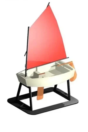 Hoge Kwaliteit Statische zeilboot OPTIMIST Schaalmodel