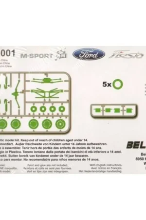 Direct Verzonden Ford Fiesta Gravel Rally conversion set (designed to be used with Bel Kits) Detail kit