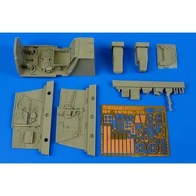 Messerschmitt Bf 109G-10 cockpit set (designed to be used with Revell kits) Accessoire Shop Nu