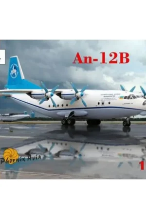 Korting Antonov An-12B International Cargo Transporter Schaalmodel