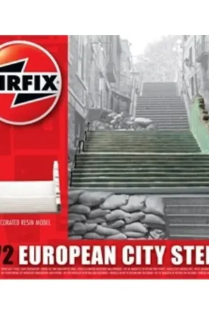 European City Steps. RESIN UNPAINTED READY BUILT BUILDINGS Direct Beschikbaar