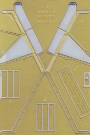 Finale Uitverkoop Ladder for Eurofighter EF- 2000A Typhoondesigned to be used with Hasegawa kits