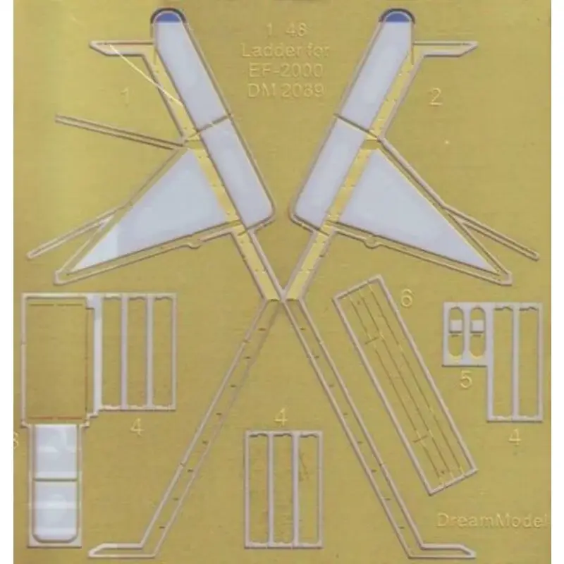 Finale Uitverkoop Ladder for Eurofighter EF- 2000A Typhoondesigned to be used with Hasegawa kits