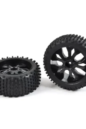 Tires front / black rims (2p) Wiel Aanbieding