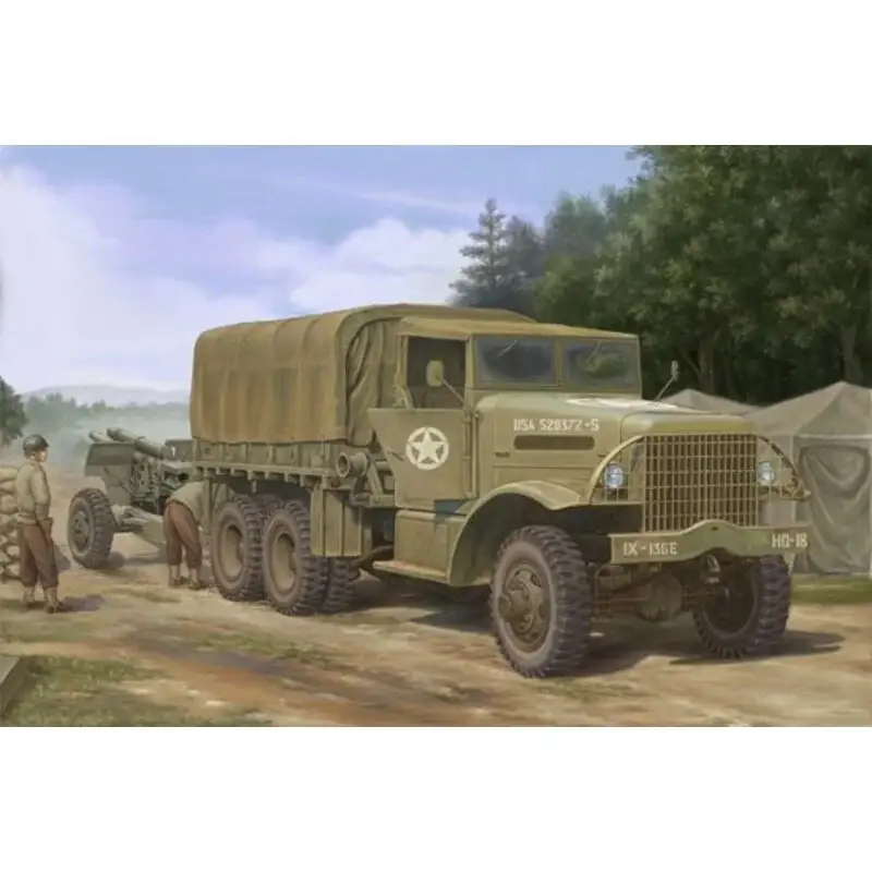 Nu Kopen U.S. White Cargo 666 (Soft Top) Bouwmodell