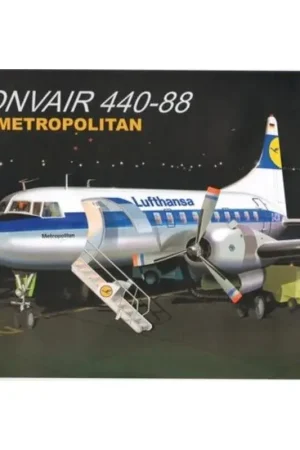 Gratis Retour Convair 440-88 Metropolitan . Lufthansa Decals Schaalmodel