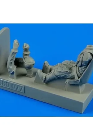 Beperkt Aanbod German WWII Luftwaffe pilot with seat Bf 109E for Figuren