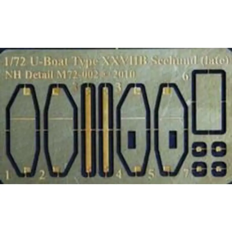 U-Boat Type XXVIIB Seehund (late ) (designed to be used with ICM kits) Accessoire Gecertificeerd