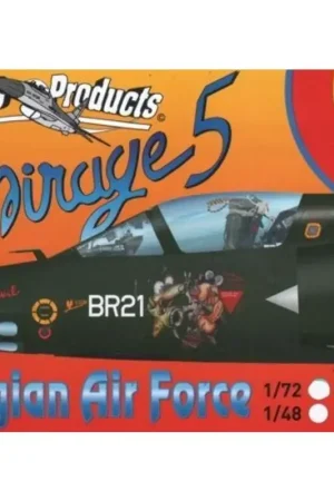 Beste Prijs Sticker Belgian Air Force Mirage 5 Stencilling - inimitable zappings Decal