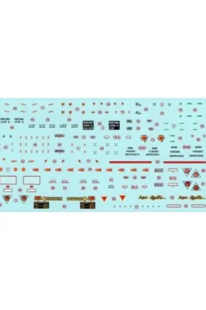 Sticker Dassault Super Mystere B2 Stencils - markings Decal Must-Have
