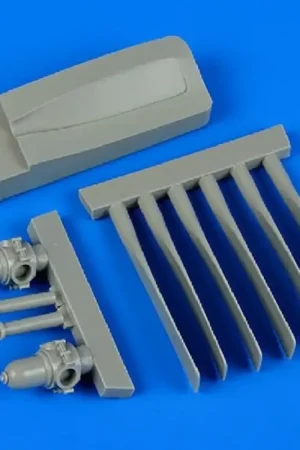 Koopje Grumman S2F Tracker propellers w / tool propeller (designed to be used with Kinetic kits) [S- S- 2E 2F S- 2G ]