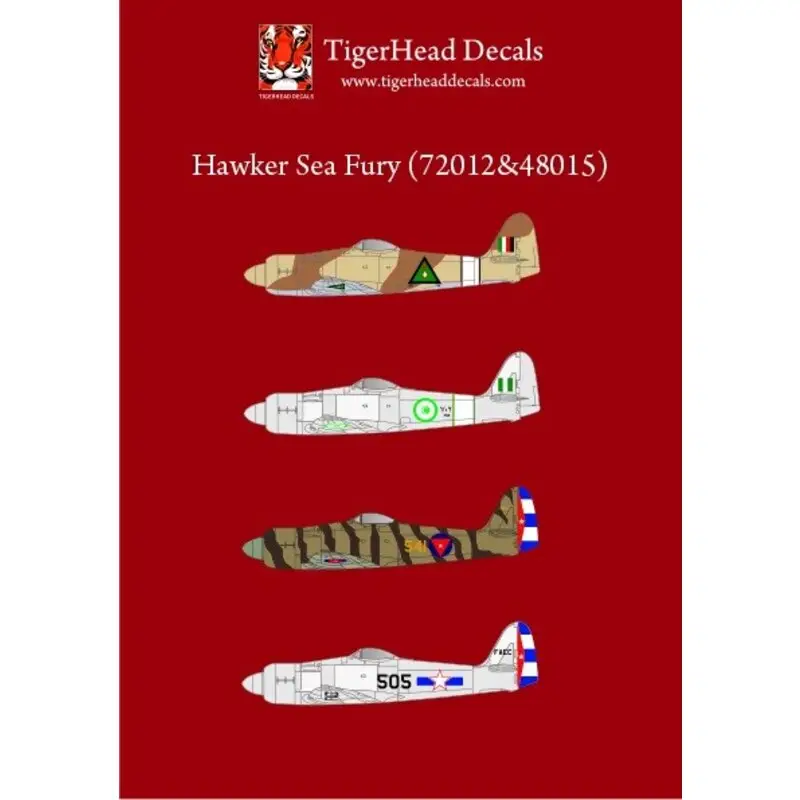 Laatste Versie Sticker Hawker Sea Fury . The Hawker Sea Fury fighter aircraft Was a British designed and Manufactured by Hawker . It was the la