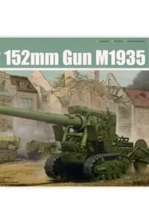 Betrouwbaar Soviet BR-2 M1935 152mm Gun Schaalmodel