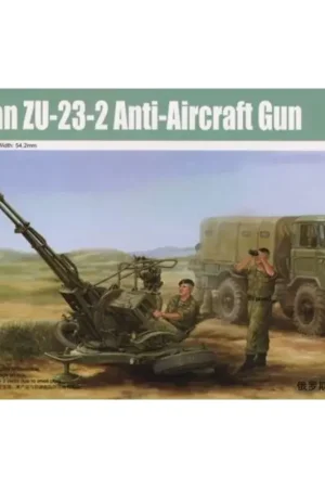ZU- 23-2 Russian Anti -aircraft Gun Schaalmodel Betrouwbaar