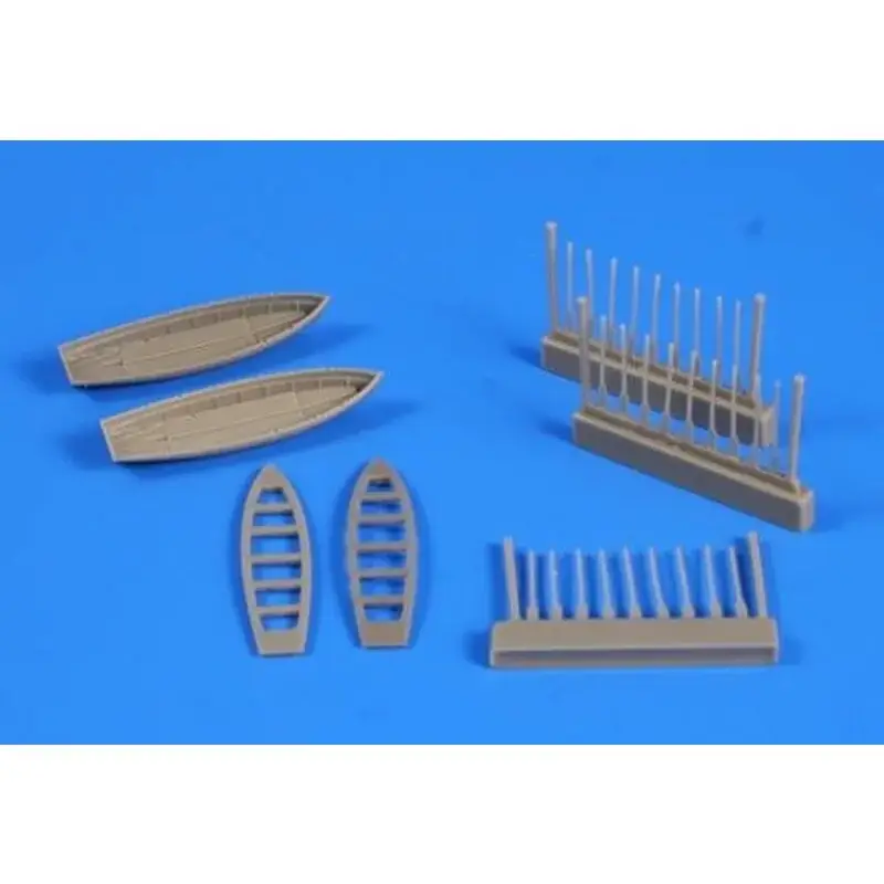 1941 Bismark 6m Cutter ( 2 pcs) Bismarck m Cutter ( 2 pcs) (designed to be used with Trumpeter kits) Alleen Vandaag