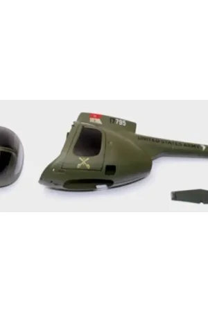 Hughes 500 olive green body Superprijs
