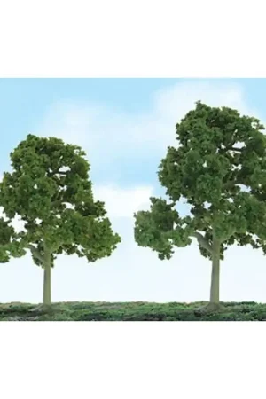 Deciduous trees 75 to 87mm - HO SCALE Speciale Aanbieding